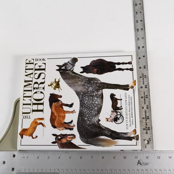 The Ultimate Horse Book Hardcover Elywn Hartley Edwards Pony Stallion Animal - Picture 7 of 8